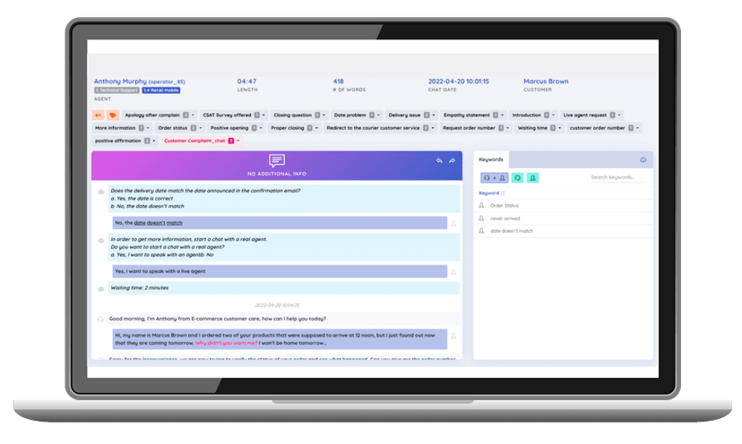 Screenshot of Omnichannel Analytics