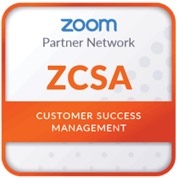 Zoom Customer Success Management badge