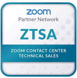 Zoom Contact Centre Technical Sales badge